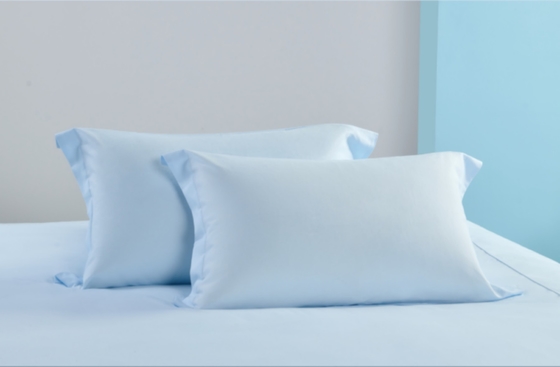 Tencel Linen Duvet Cover Queen Komfortowy Błękitny Pokrycie