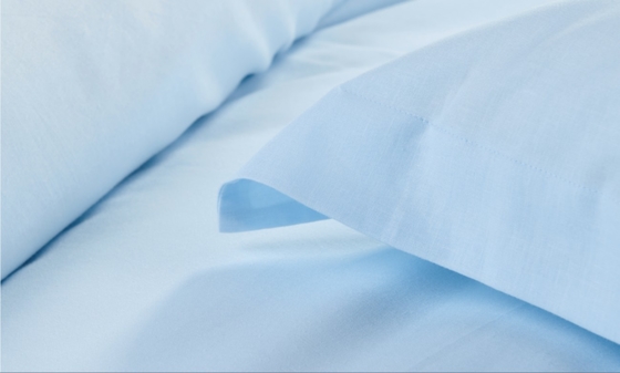 Tencel Linen Duvet Cover Queen Komfortowy Błękitny Pokrycie