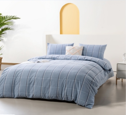 OEM Twin Duvet Covers King Full Size Duvet Cover Niebieski poliester Mieszany flanel