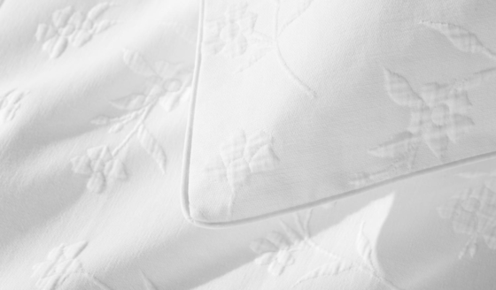 100% bawełny Jacquard Duvet Set Komfortowy Biały Jacquard Duvet Cover Set
