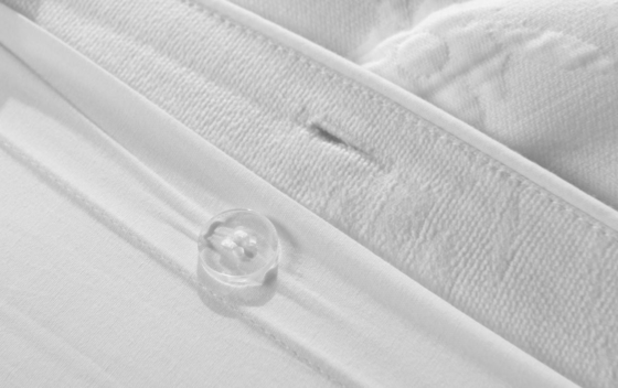 100% bawełny Jacquard Duvet Set Komfortowy Biały Jacquard Duvet Cover Set