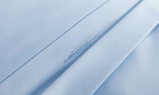 Seersucker Cotton Recykling Polyester Duvet Set Trwałe Jasnobrązowe Pokrycie Duvet King